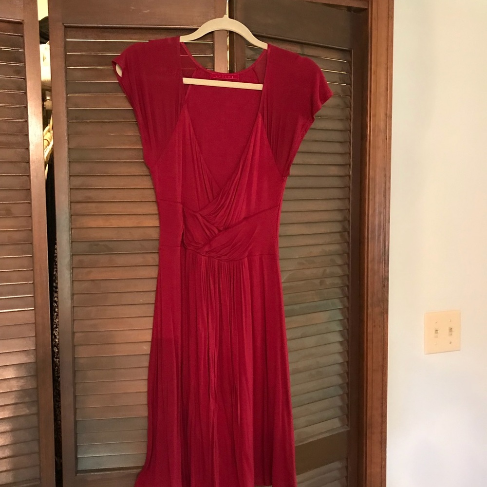Anthropologie Lucerne Velvet Dress